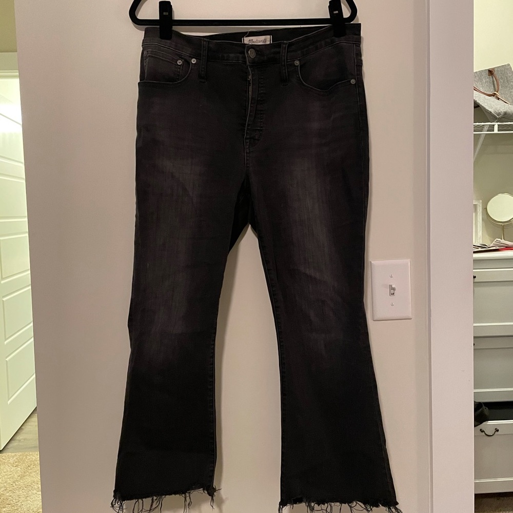 Madewell Cali Demi Black Jeans